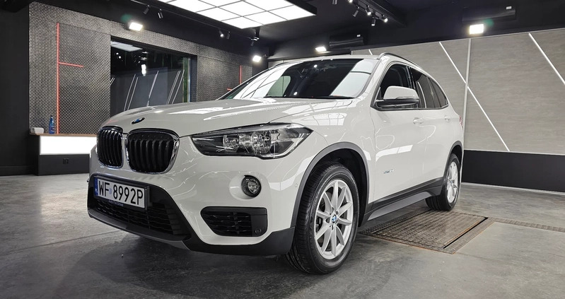 BMW X1 cena 83500 przebieg: 110000, rok produkcji 2017 z Warszawa małe 79